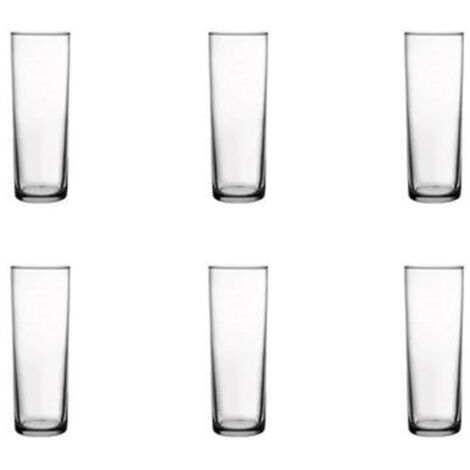 Lot de 6 Gobelets Hauts "Jacqu'eau" 32cl Transparent