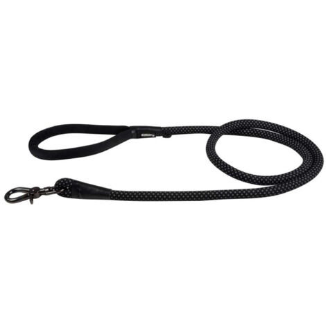 Laisse pour Chien "Corde Expert" 150cm Noir (1/2)