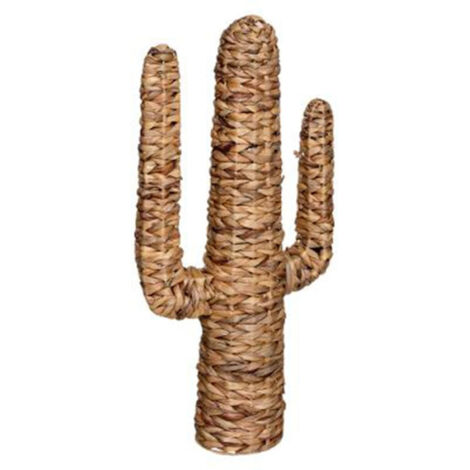 Atmosphera – Cactus déco 'Hacienda' 75cm – Matière jacinthe – Dimensions L. 38,5 x l. 16,5 x H. 75 cm – Décoration intérieure naturelle