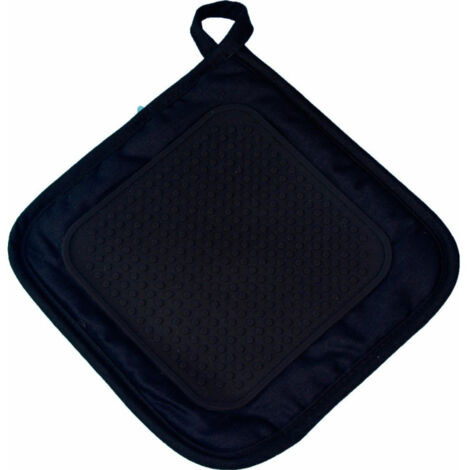 Manique de Cuisine en Silicone "Cuistot" 19cm Noir (1/2)