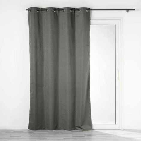 Rideau Occultant "Darko" 140x260cm Anthracite (1/3)