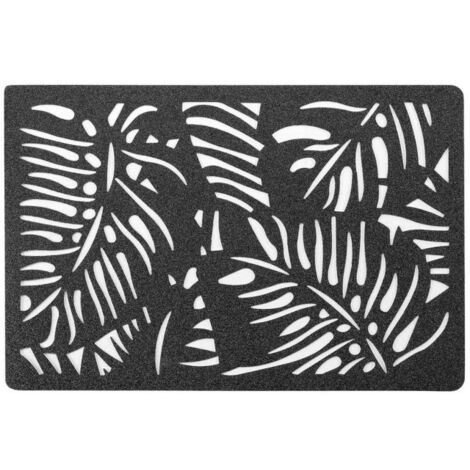 Set de Table avec Paillettes "Lena" 30x45cm Noir (1/3)