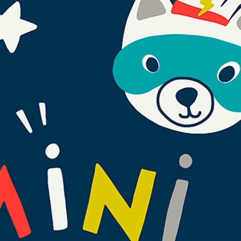 Set De Table Enfant Mini Chef 28x44cm Bleu