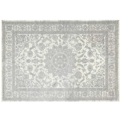 Tapis Déco Tissé "Persan" 68x110cm Naturel (1/3)