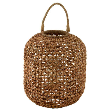 Lanterne Ronde Déco "Lena" 56cm Naturel (1/3)