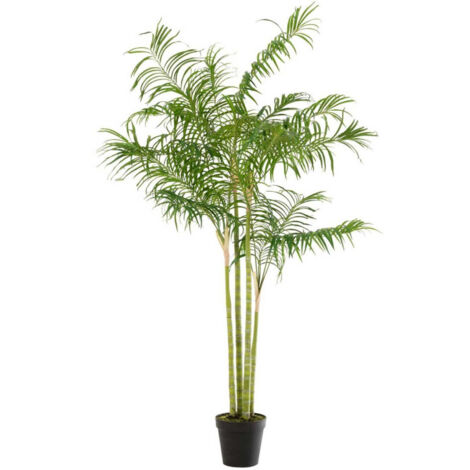 Plante Artificielle "Palmier Bambou" 175cm Vert (1/2)