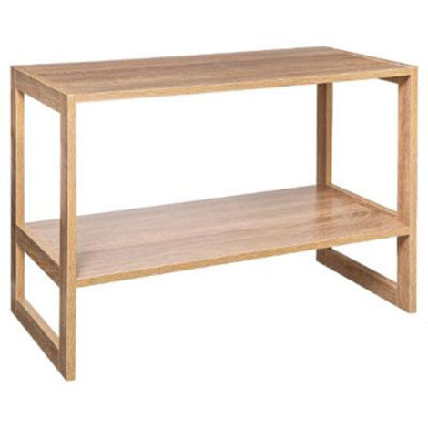 5Five Simply Smart – Étagère empilable 2 cases 69cm – Panneaux de particules – Couleur naturel – Design moderne – Facile à monter et à entretenir (1/2)