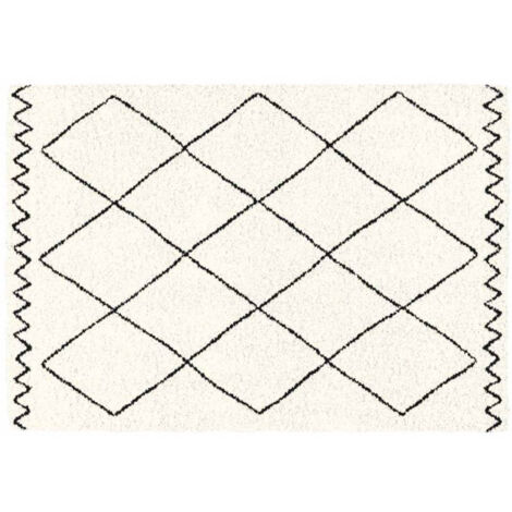 Tapis Déco Imprimé "Saoura" 120x170cm Beige (1/4)