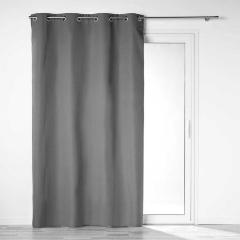 Rideau Occultant "Obscure" 140x260cm Anthracite (1/3)