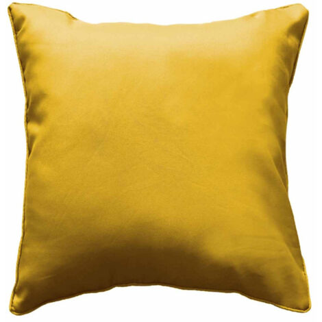 Coussin Carré Déco "Essentiel" 60x60cm Miel (1/3)