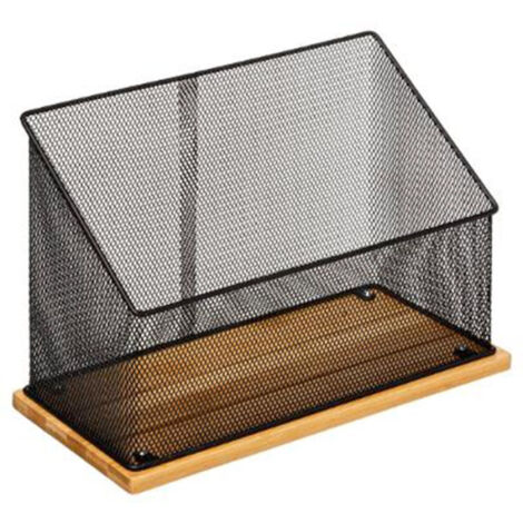 Organisateur De Bureau En Bambou, Mini Tiroir De Bureau