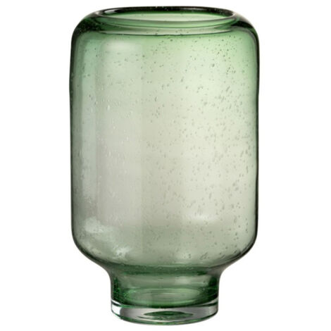 Vase Déco Sur Pied "Nora" 37cm Vert (1/2)
