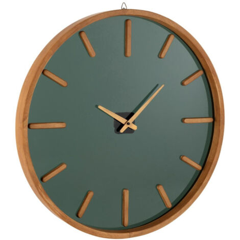 Horloge Murale Design "Creva" 40cm Marron & Noir (1/5)