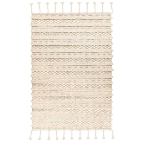 Tapis Bohème Tissé Fait à la Main "Bohist" Naturel 160 x 230 cm (1/5)