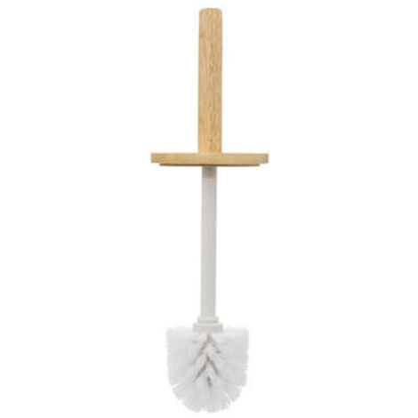 Brosse WC Imprimée "Blackflora" 38cm Blanc