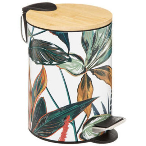 Poubelle à Pédale "Palawan" 3L Multicolore (1/4)
