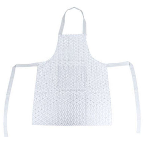 Tablier de Cuisine Imprimé "Etnik" 80cm Gris (1/2)