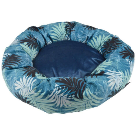 Panier Rond Chien & Chat "Eden" 50cm Bleu (1/4)