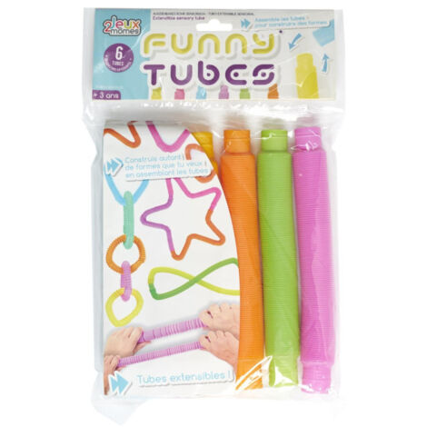 Lot De 6 Tubes De Rangement En Acrylique Transparent - Avec Couvercle, Portable - Pour Petits Objets, Collection - 4