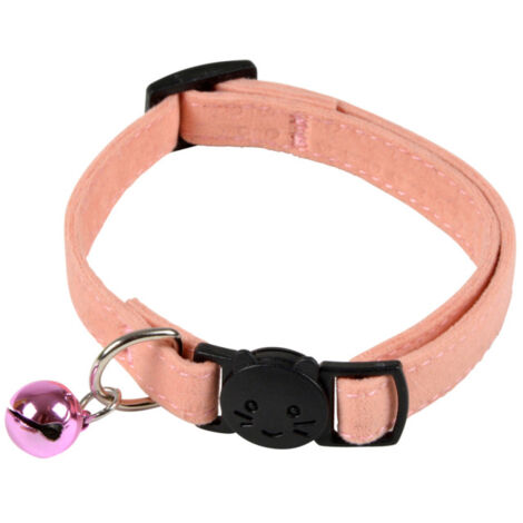 Collier Anti-Étranglement pour Chat "Boho" 30cm Rose (1/2)