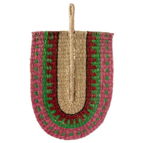 Éventail Déco "Zostère" 48cm Multicolore (1/2)