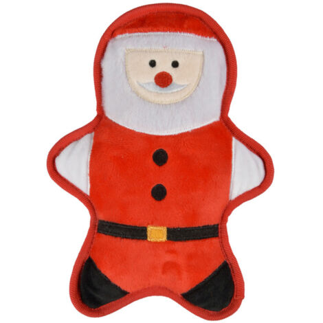 Jouet pour Chien Sonore "Père Noël" 24cm Rouge (1/2)