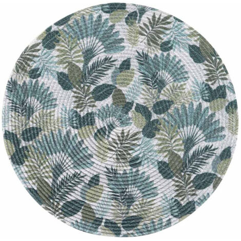 Set de Table Imprimé "Panazio" 35cm Vert (1/3)