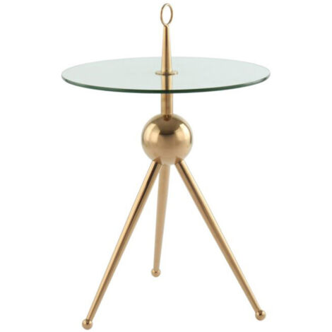 Table d'Appoint Design "Rodriga" 53cm Rose (1/4)