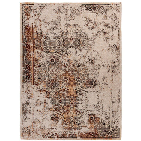 Tapis Tissé Vintage Oriental "Charme III" Ivoire 80 x 150 cm (1/5)