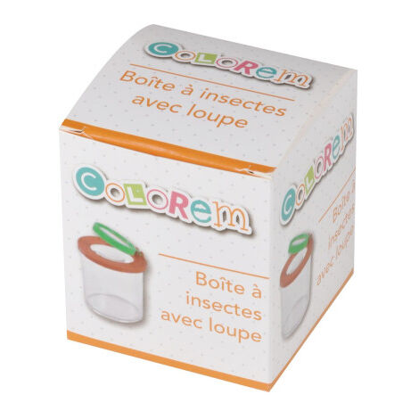 RYAN Kit Exploration Insectes Enfant - 2 Boîtes à Insectes Avec Loupe, Pince Et Outils - Science Nature