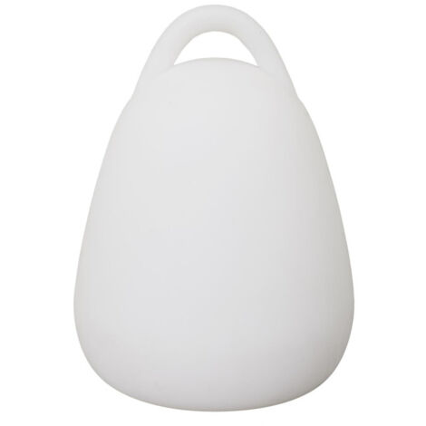 Lampe à Poser d'Extérieur "Télécommande" 25cm Blanc (1/5)