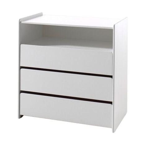 Pack - Commode & Plan à Langer "Kiddy" 90cm Blanc