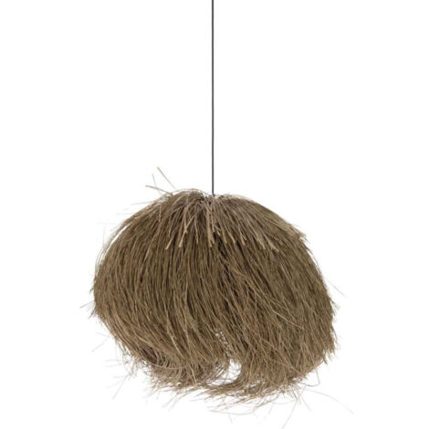 Lampe Suspension Design "Harry" 70cm Naturel (1/3)