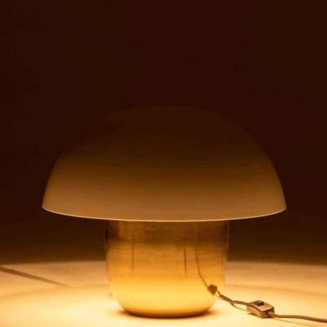 Lampe à poser métal doré et pieds en métal noir 30