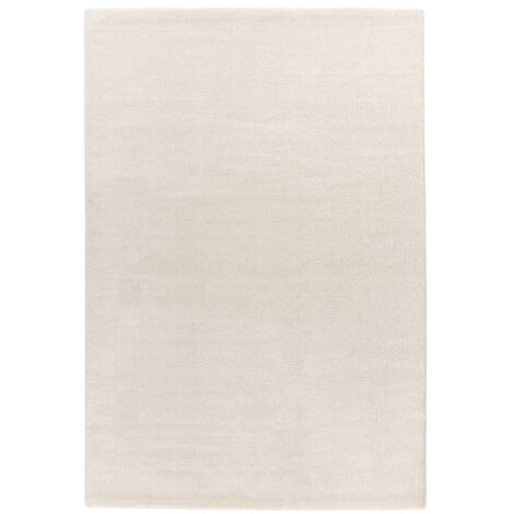 Tapis Tissé Shaggy à Poils Longs "Nila" Ivoire 80 x 150 cm (1/4)