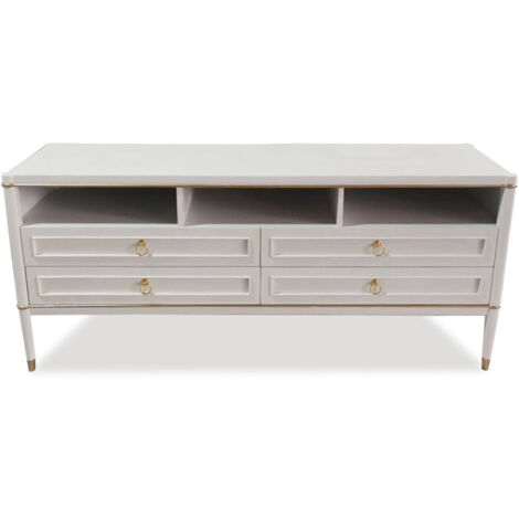 Meuble TV 4 Tiroirs "Marinela" 150cm Naturel (1/4)