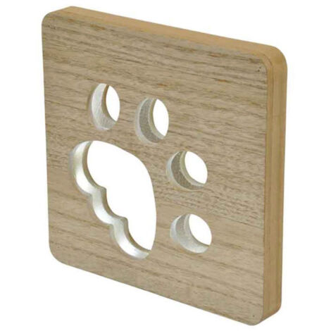 Décoration Lumineuse Led "Patte" 19cm Naturel (1/2)