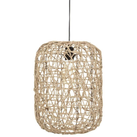 Lampe Suspension Design "Raahe" 38cm Beige (1/4)