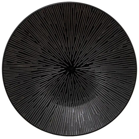Lot de 6 Assiettes à Dessert "Atelier" 20cm Noir