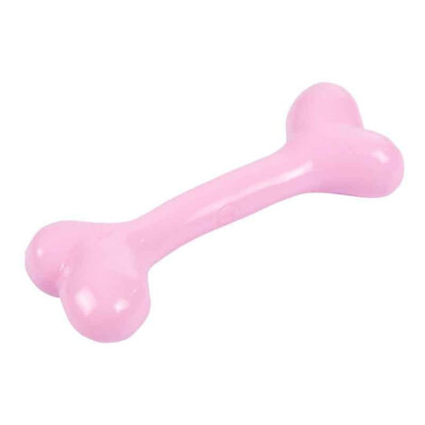 Jouet pour Chien Os "Puppy" 14cm Rose