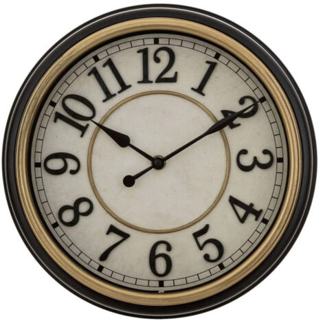 Horloge Murale Vintage "Nell" 29cm Noir (1/3)