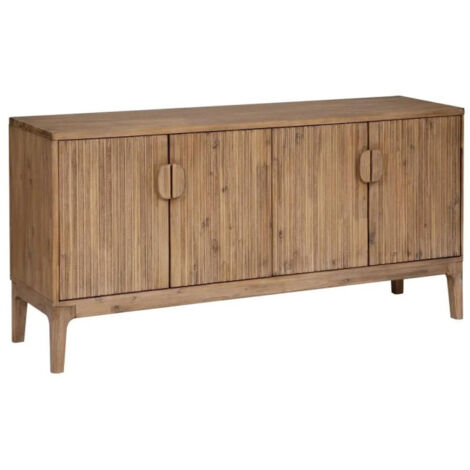 Buffet 4 Portes Design "Sabor" 160cm Beige (1/4)