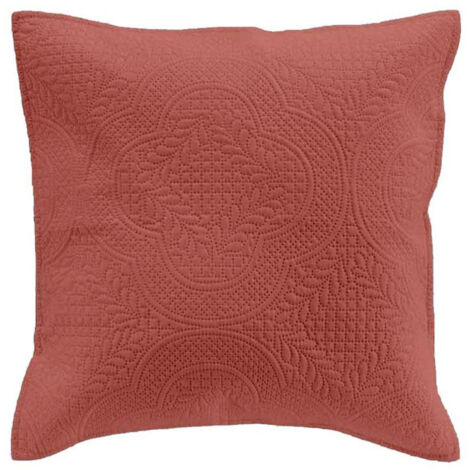 Housse de Coussin "Romane" 40x40cm Terracotta