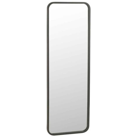 Miroir Mural Design "Hopoldo" 120cm Noir Mat (1/3)