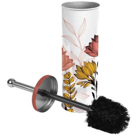 Brosse WC Imprimée "Amelina" 37cm Multicolore