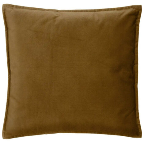 Coussin Déhoussable "Lilou" 45x45cm Mordoré (1/2)