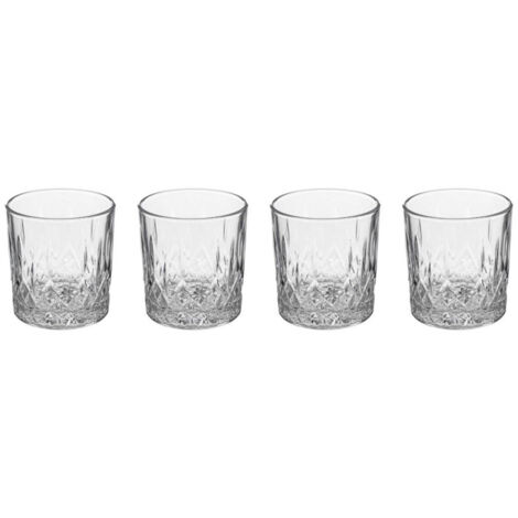 Lot de 4 Verres à Eau "Charles" 24cl Transparent
