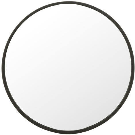 Miroir Mural Design "Matazo" 50cm Noir Mat (1/3)