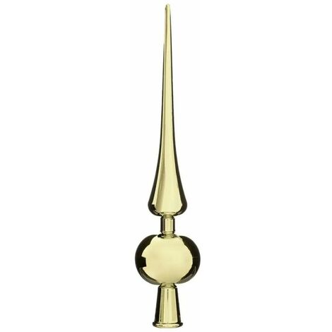 Paris Prix - Cimier 1 Boule Pour Sapin maison 28cm Or