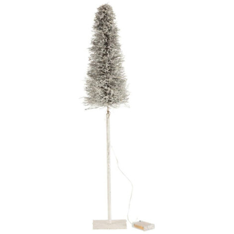 Statuette Déco Led "Arbre de Noël" 79cm Blanc (1/4)